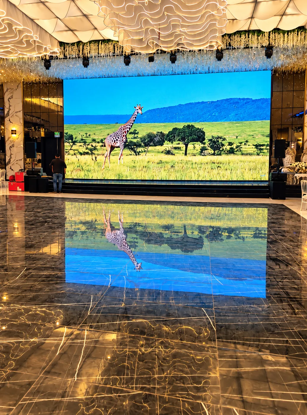 P1.86 GOB LED Ekran – 48×64 cm