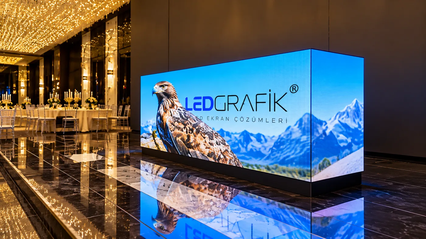 P1.25 COB LED Ekran – 48×64 cm